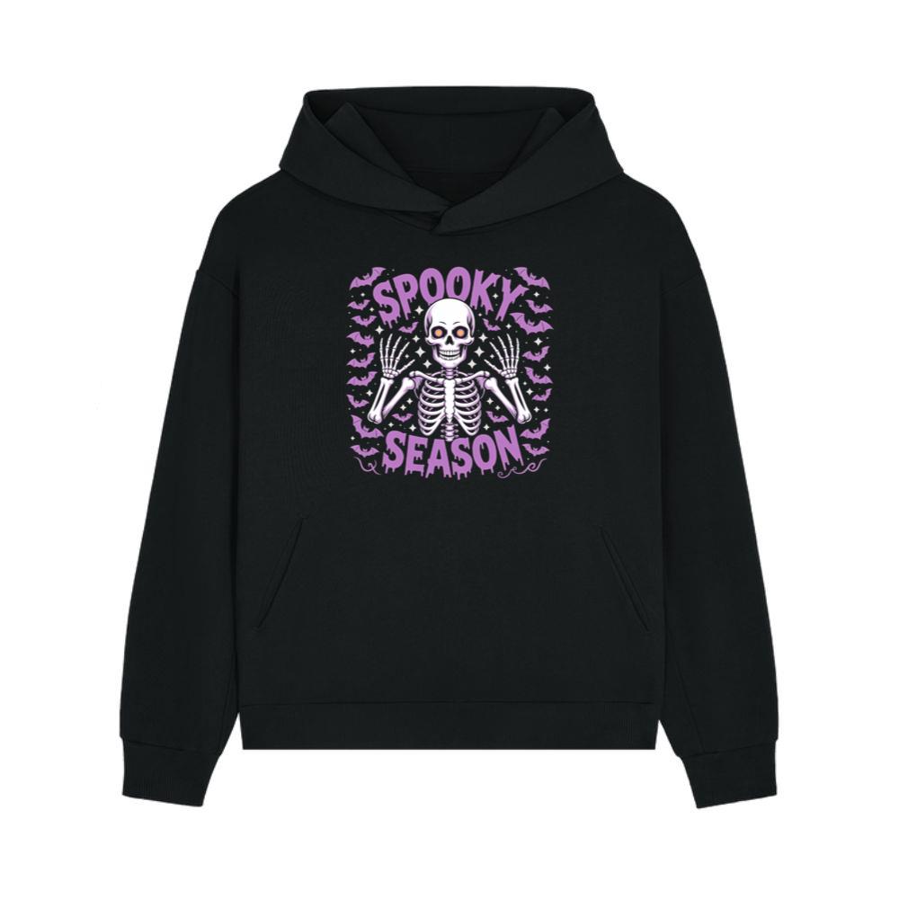 Spooky Season Skeleton Halloween Artwork Hoodie