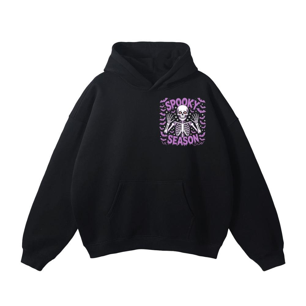 Spooky Season Skeleton Halloween Artwork Hoodie