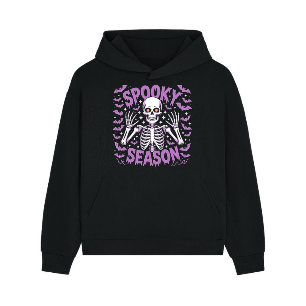 Spooky Season Skeleton Halloween Artwork Hoodie