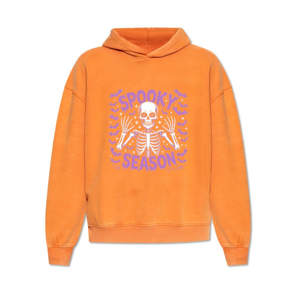 Spooky Season Skeleton Halloween Artwork Hoodie