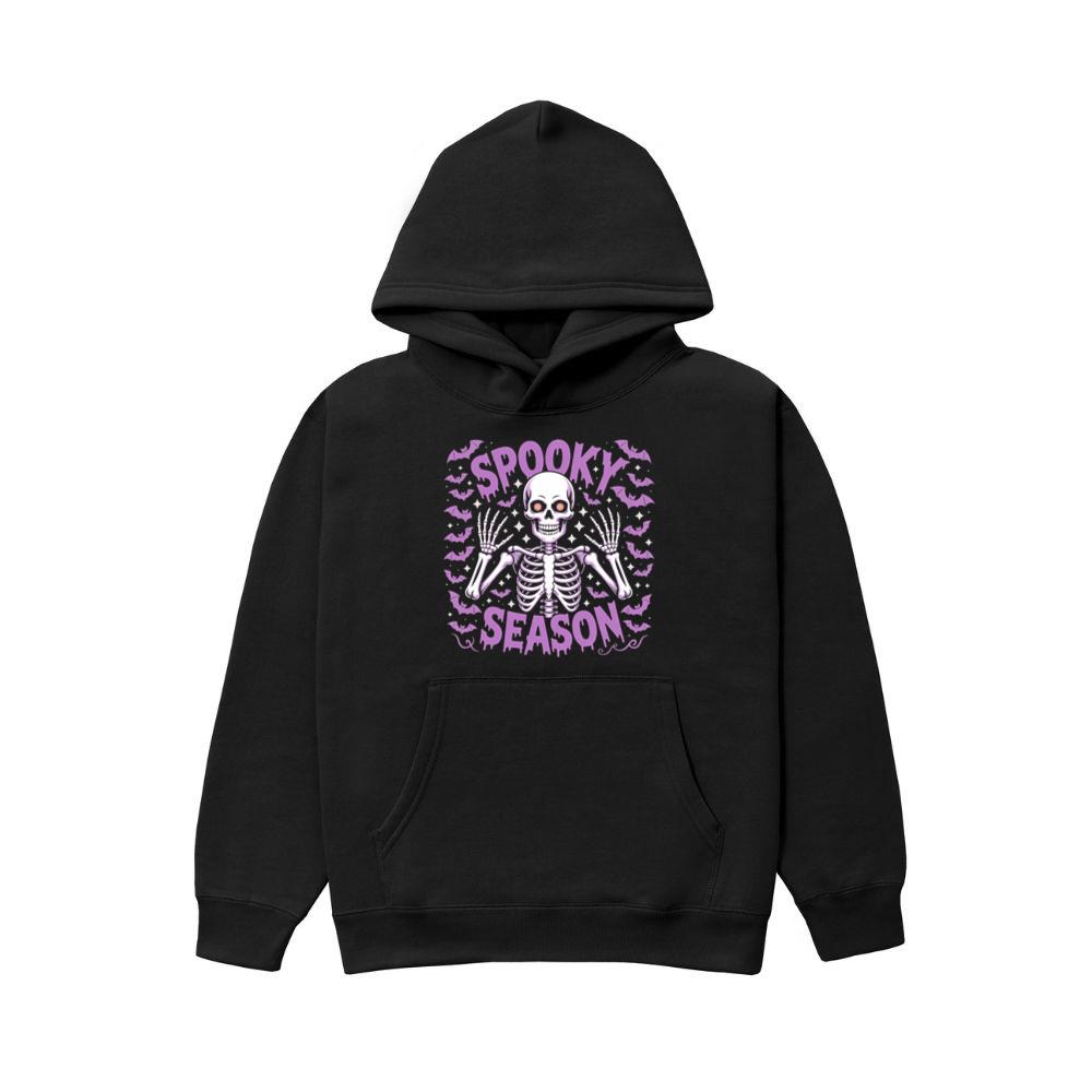 Spooky Season Skeleton Halloween Artwork Hoodie
