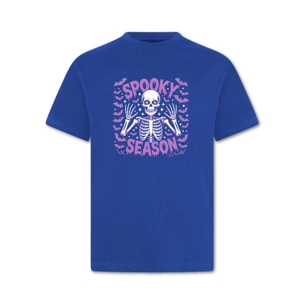 Spooky Season Skeleton Halloween Artwork T-Shirt