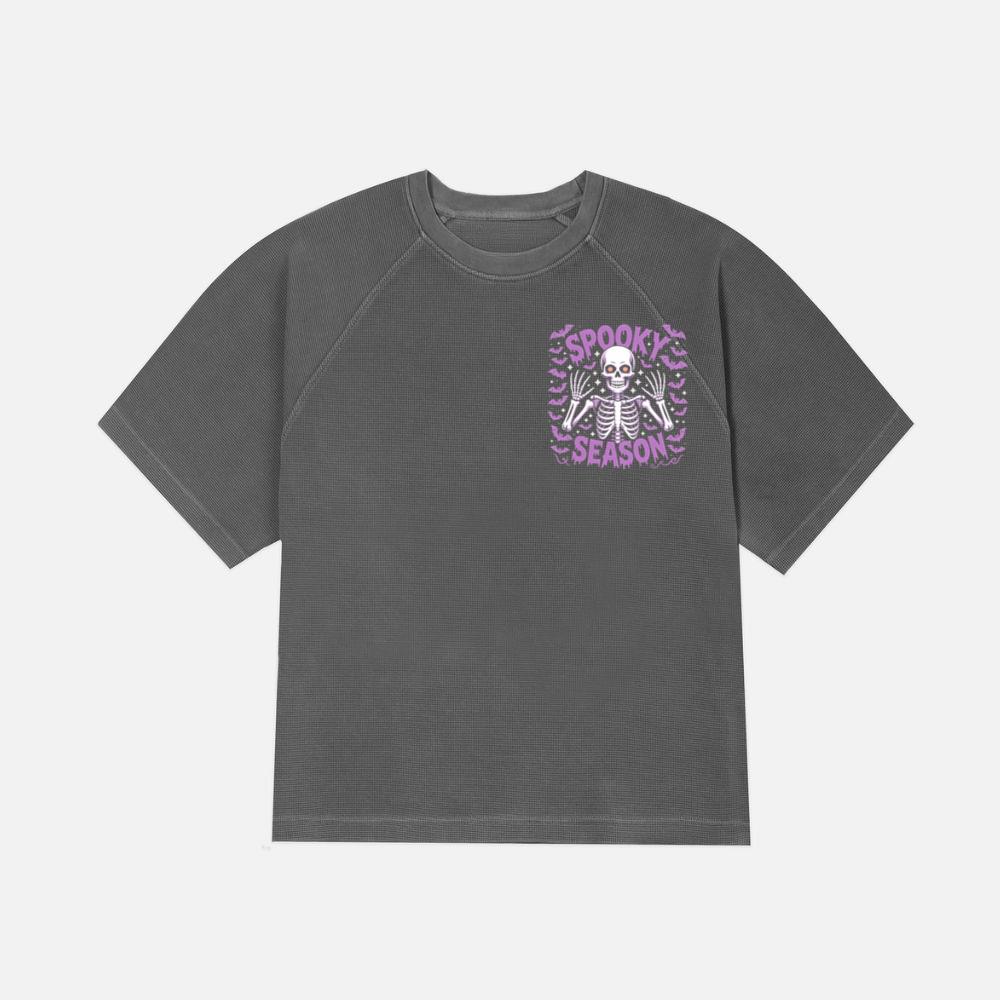 Spooky Season Skeleton Halloween Artwork TShirt Storedazzling