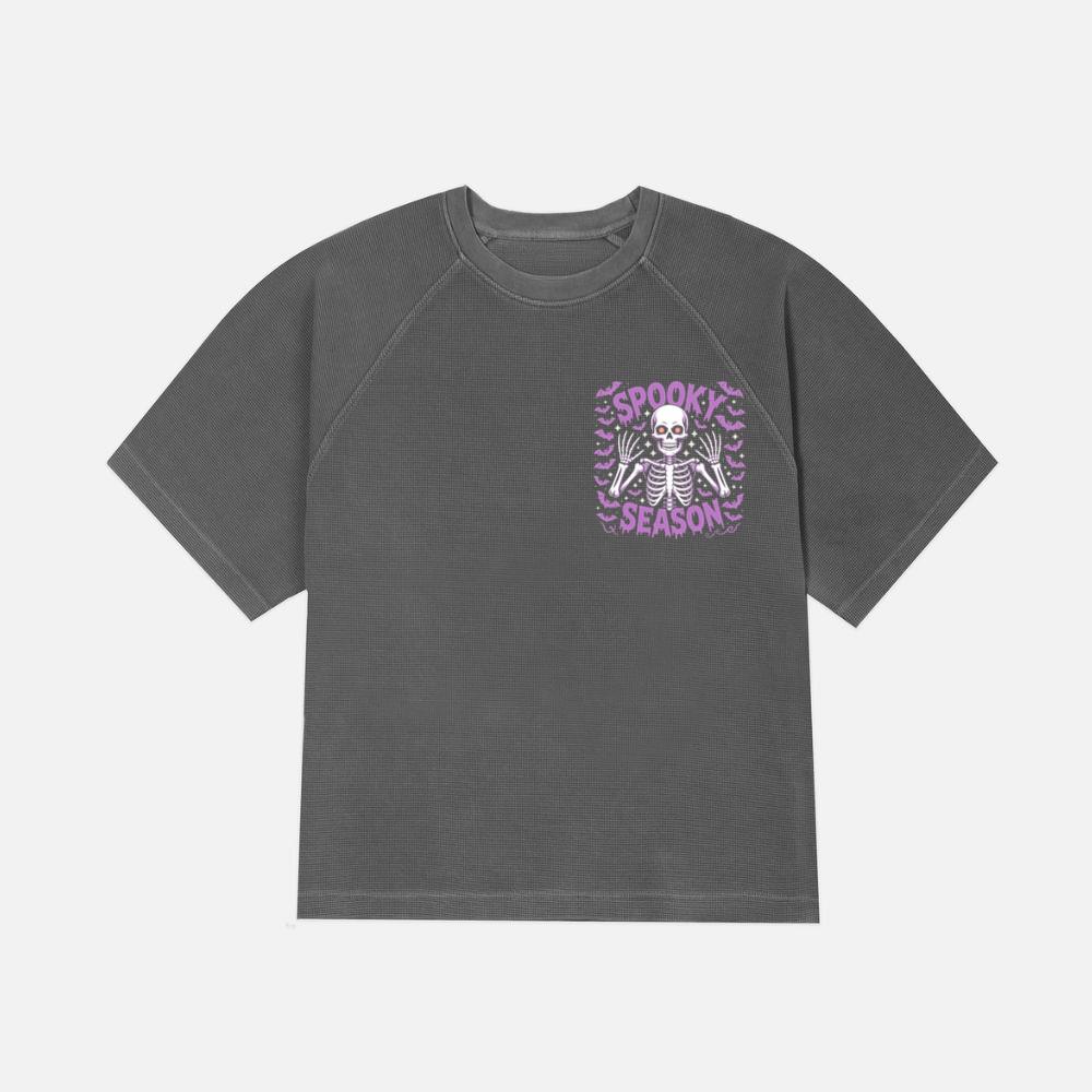 Spooky Season Skeleton Halloween Artwork T-Shirt
