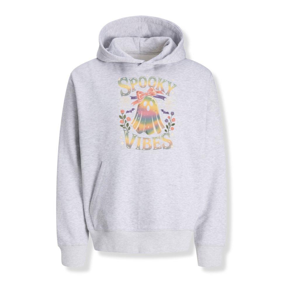 Spooky Vibes Cute Ghost Halloween Hoodies