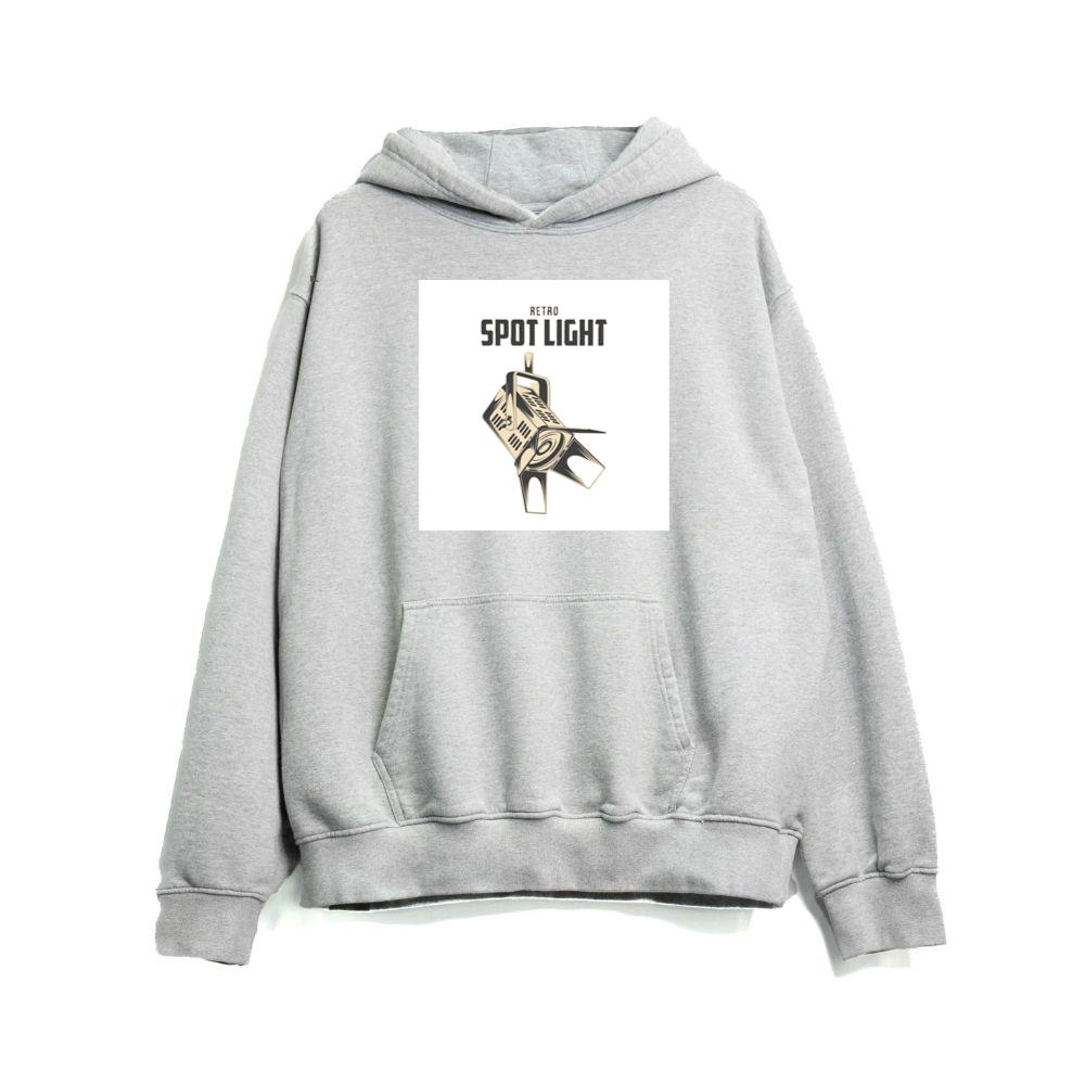 Spot Light Design with Retro Style Hoodies