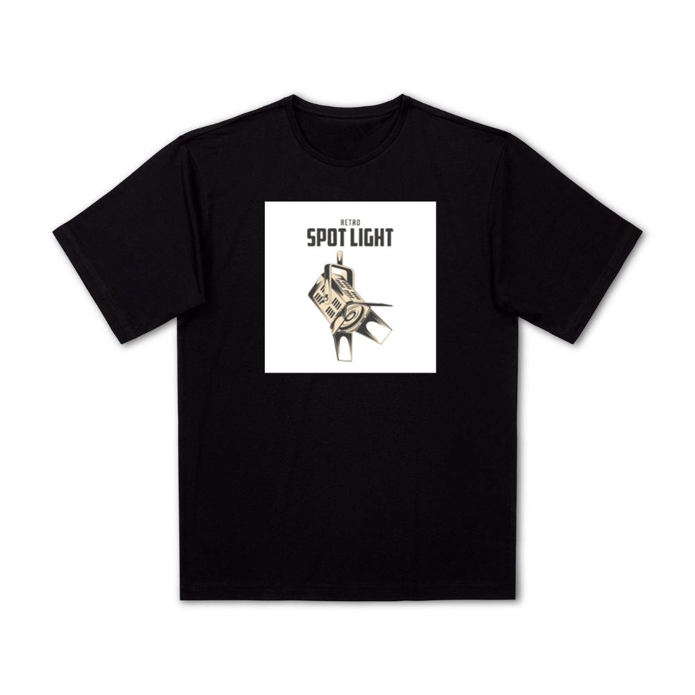 Spot Light Design with Retro Style T-Shirts