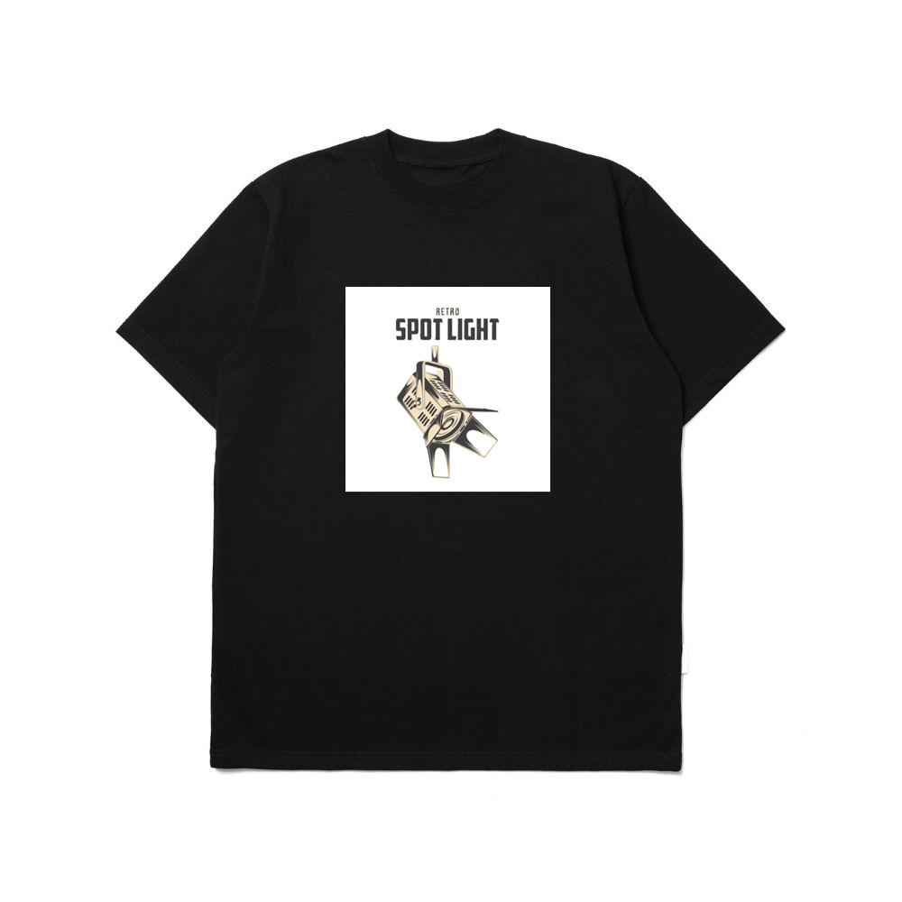 Spot Light Design with Retro Style T-Shirts