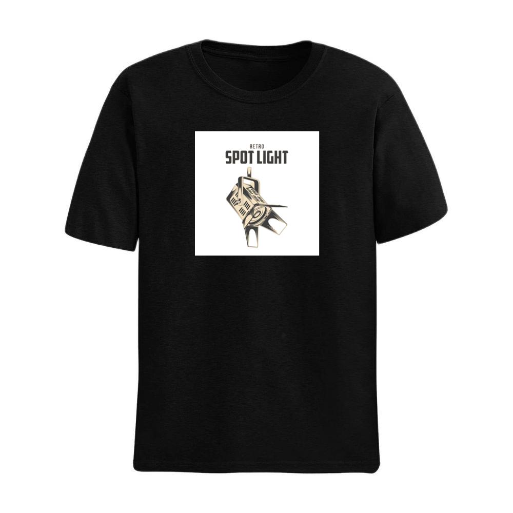 Spot Light Design with Retro Style T-Shirts