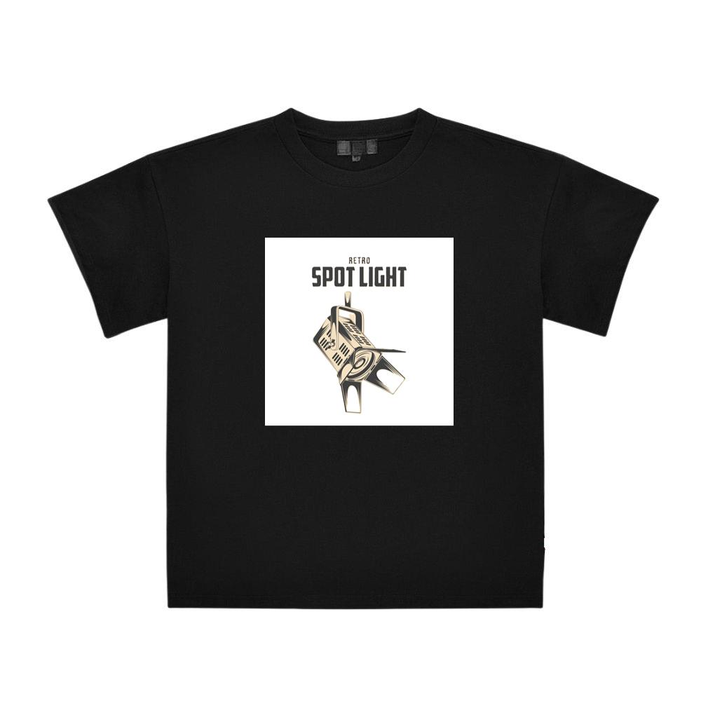 Spot Light Design with Retro Style T-Shirts