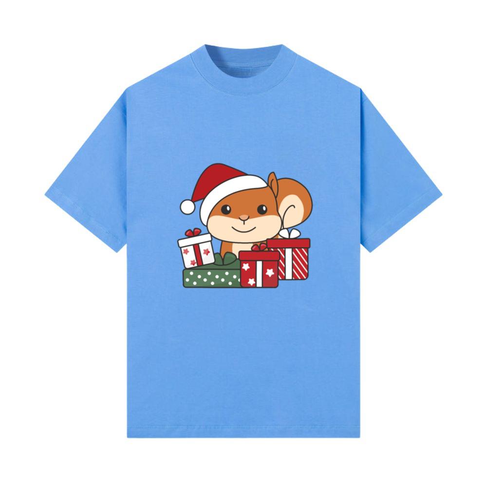 Squirrel Christmas Gift Winter Animals T-Shirt
