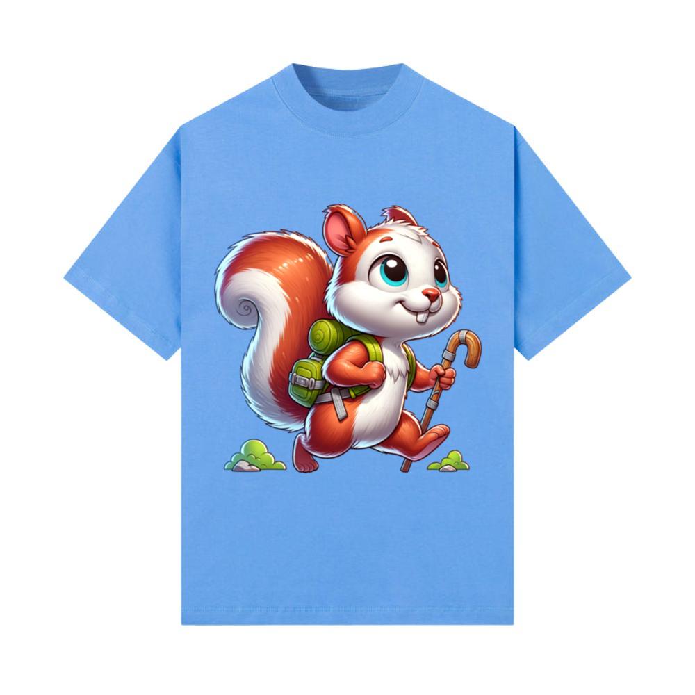Squirrel Hiking Adventure for Animal Lovers T-Shirt