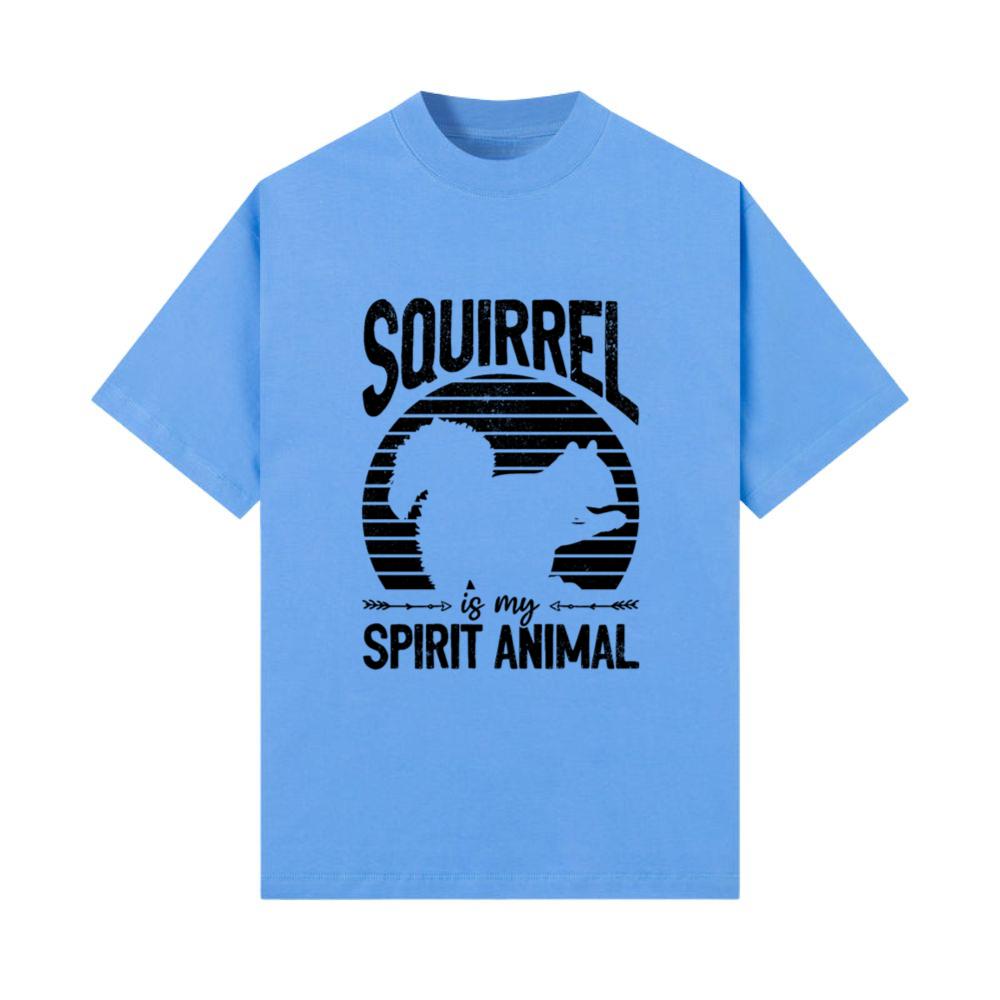 Squirrel Is My Spirit Animal Squirrel Season Cute T-Shirt