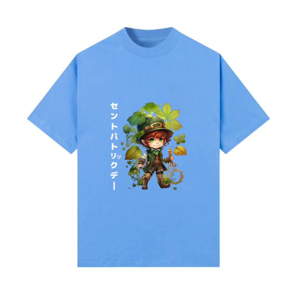 St Patrick's Day Anime Shirts for Baby Kids Adults T-Shirt