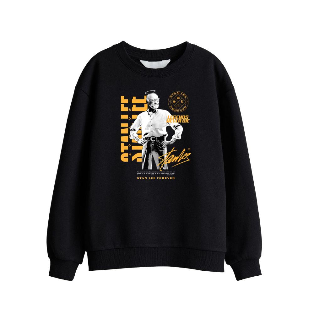 Stan Lee Legends Never Die Premium Sweatshirt