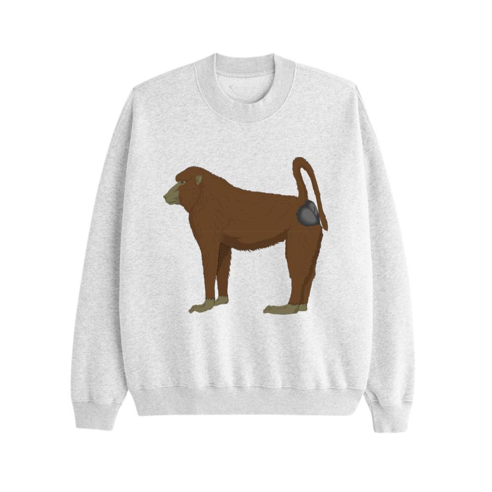 Standing Baboon With Tail Sweatsrhits