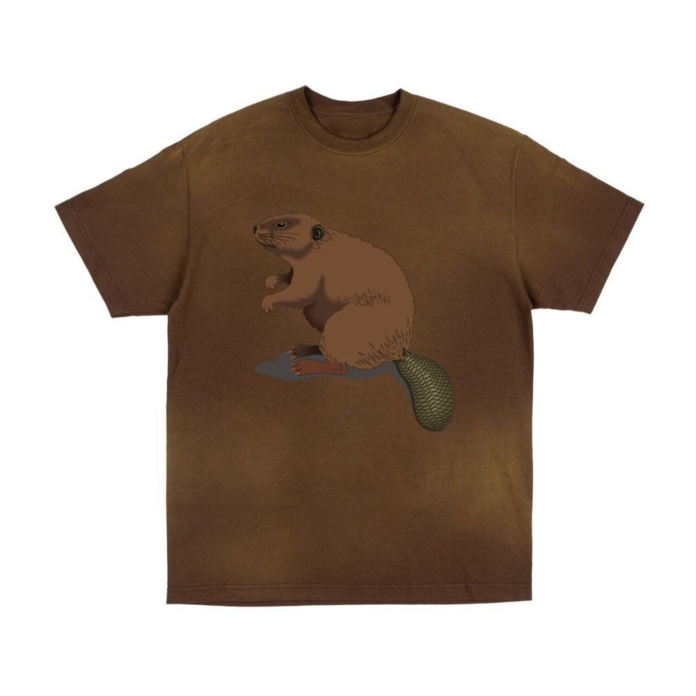 Standing Brown Forest Beaver T-Shirts