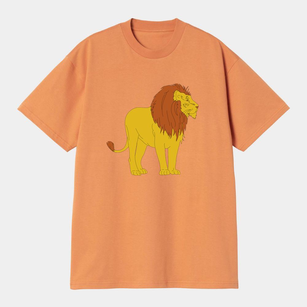 Standing Lion with Brown Mane T-Shirts