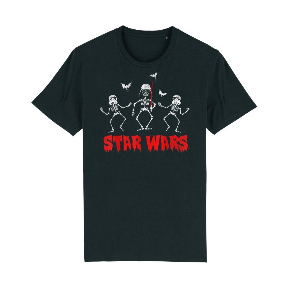 Star Wars Halloween Darth Vader Spooky Skeleton Disney+ T-Shirt
