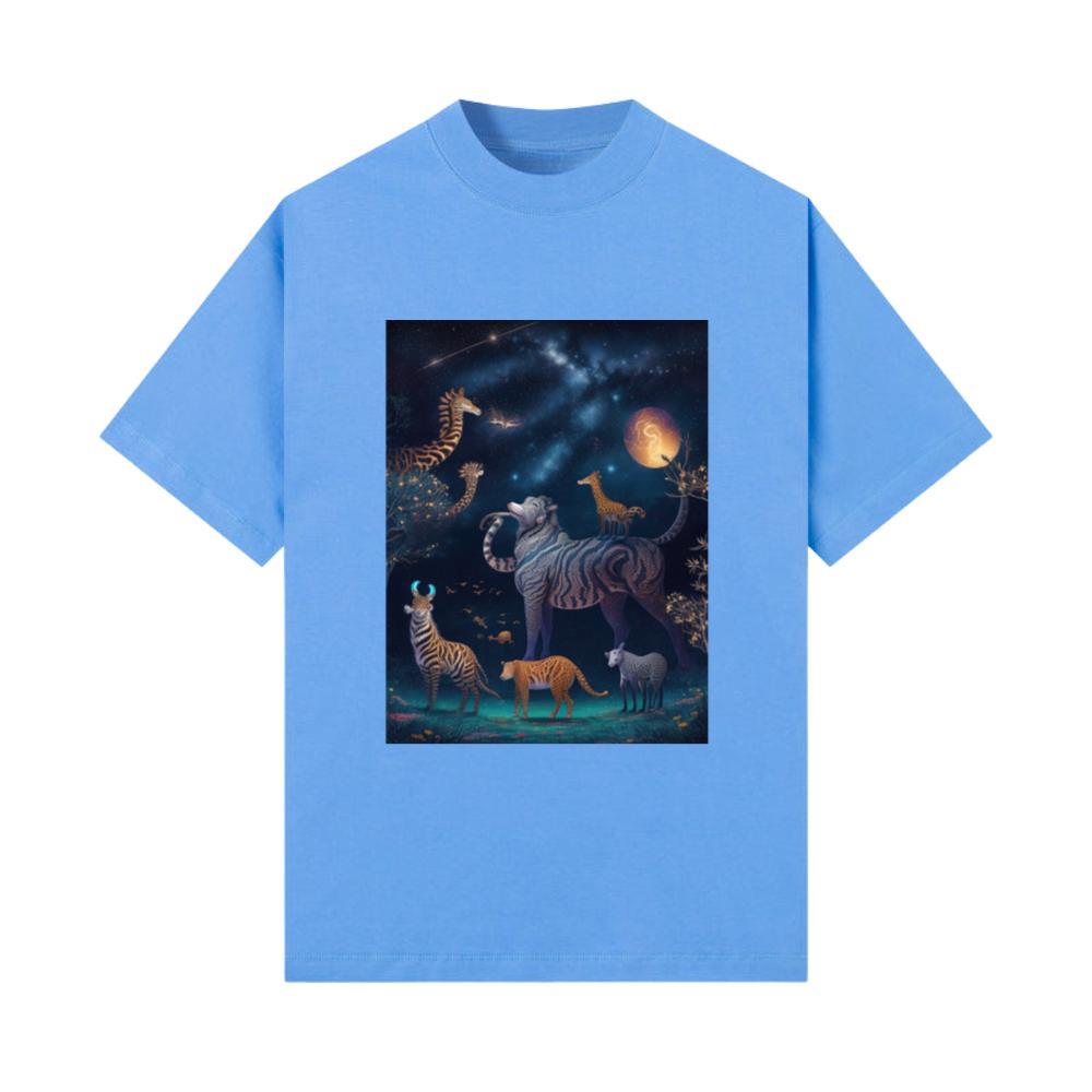 Starry Night Animals T-Shirt
