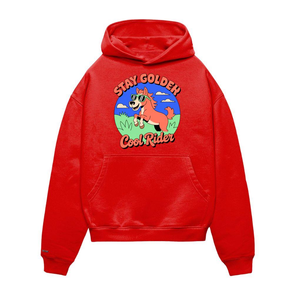 Stay Golden Cool Rider Horse Retro Style Graphic