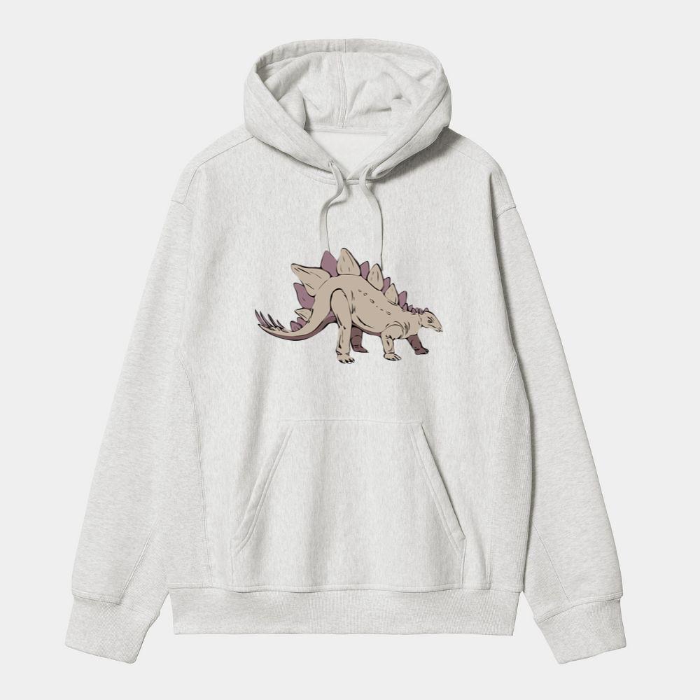 Stegosaurus Dinosaur Walking Hoodie