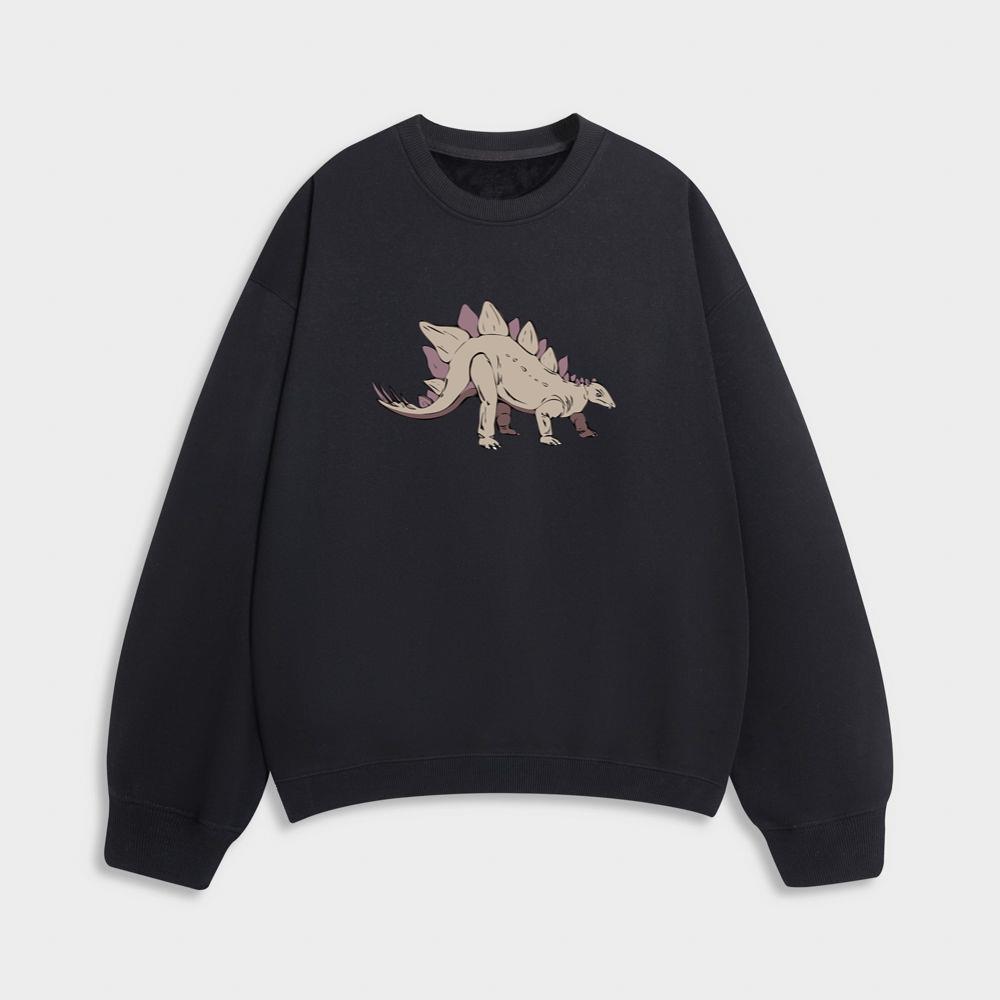 Stegosaurus Dinosaur Walking Sweatshirt