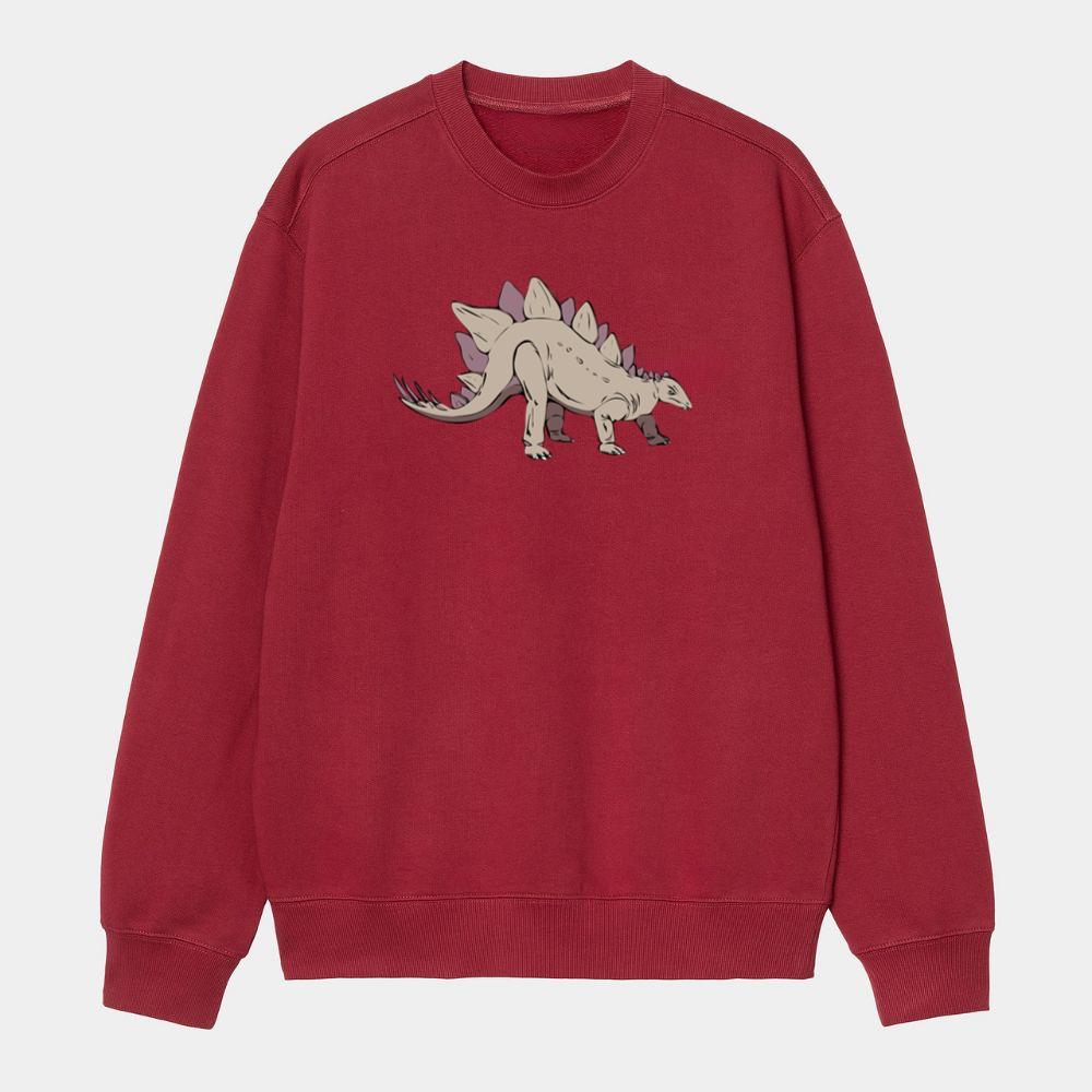 Stegosaurus Dinosaur Walking Sweatshirt