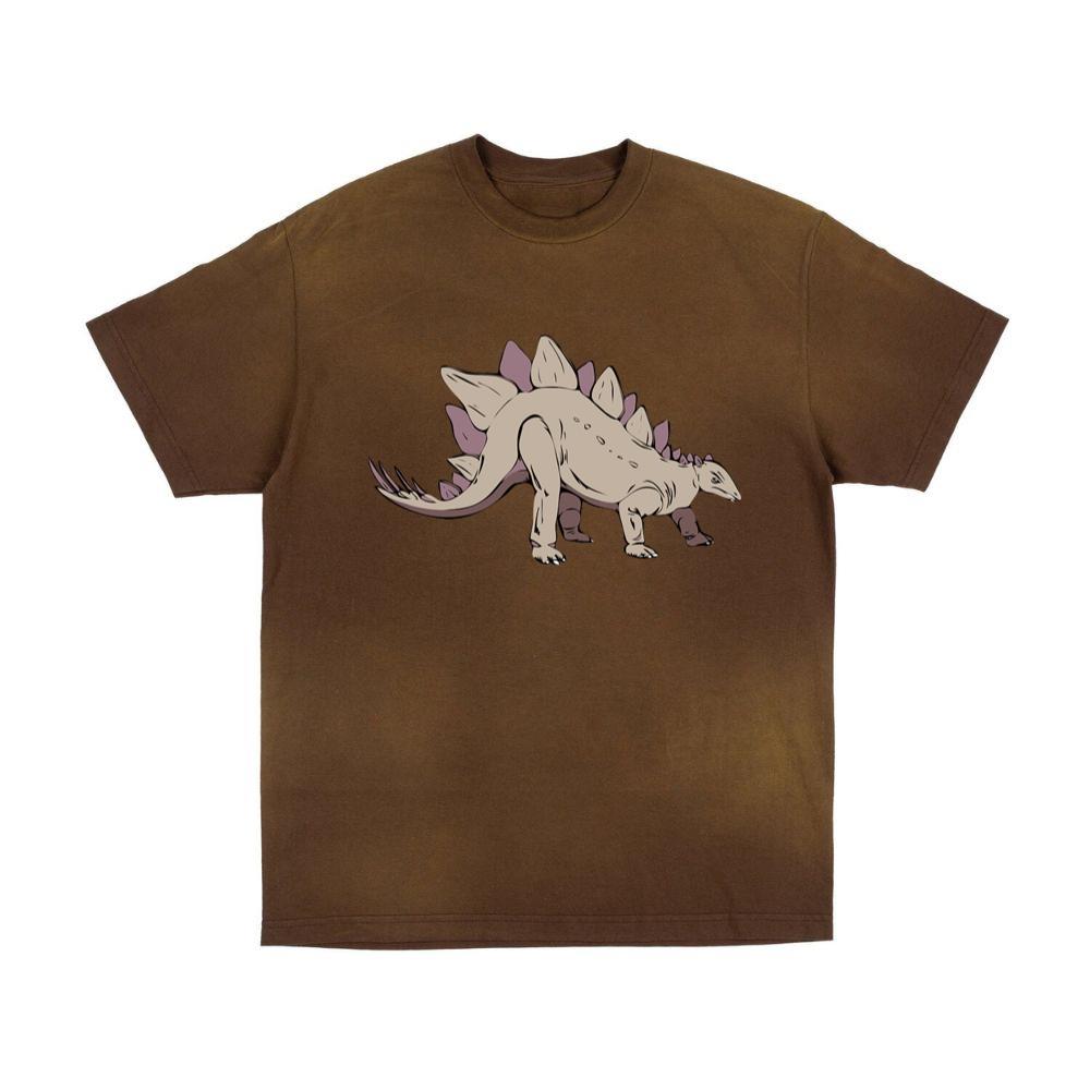Stegosaurus Dinosaur Walking T-Shirts