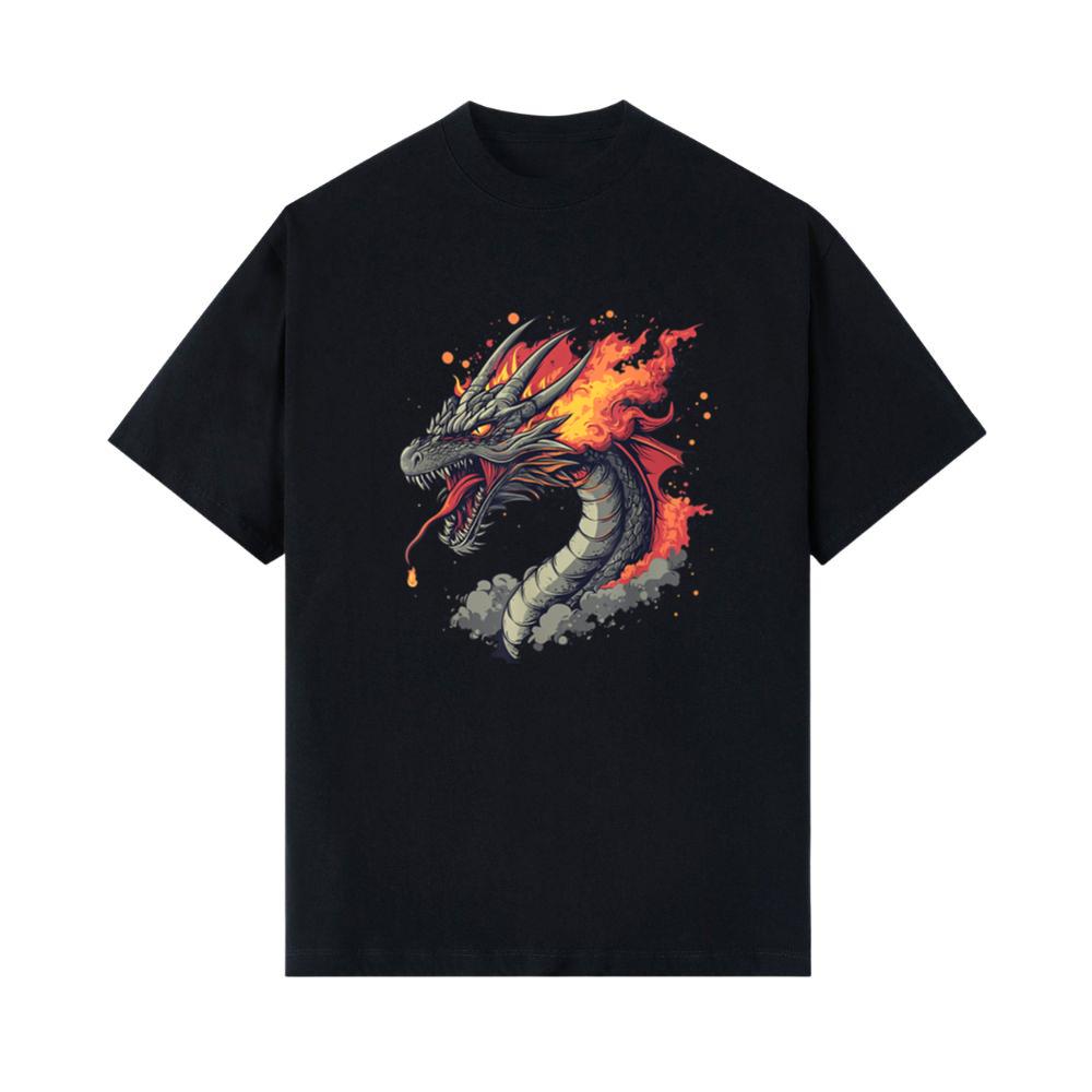 Step into Fantasy with This Fire Breathing Dragon Suit T-Shirt
