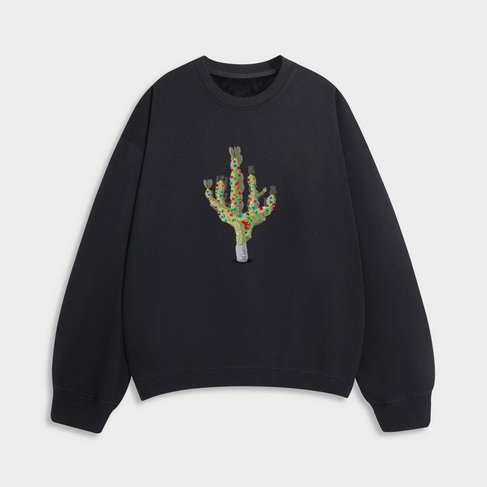 Strange Cactus Plant3 Sweatshirt