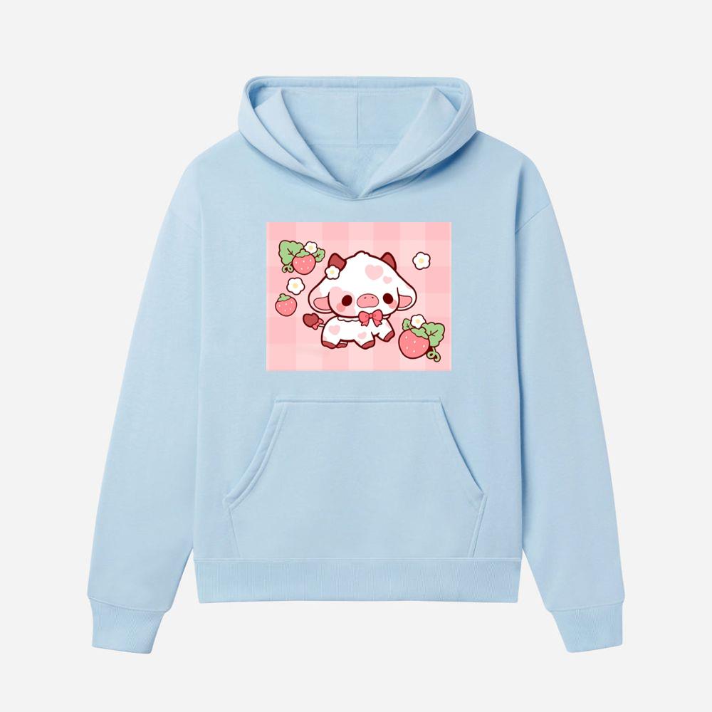 Strawberry Cow Sweetness Hoodies