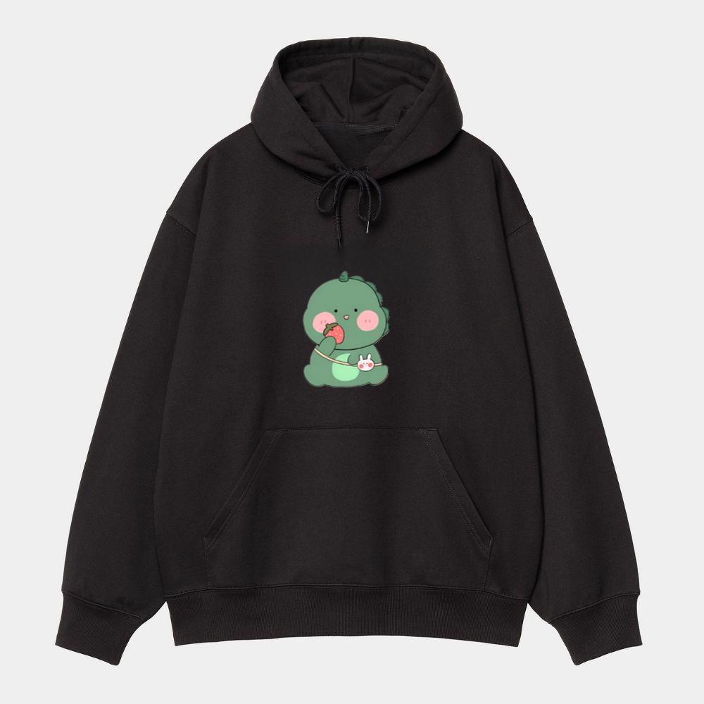 Strawberry Dinosaur Hoodie