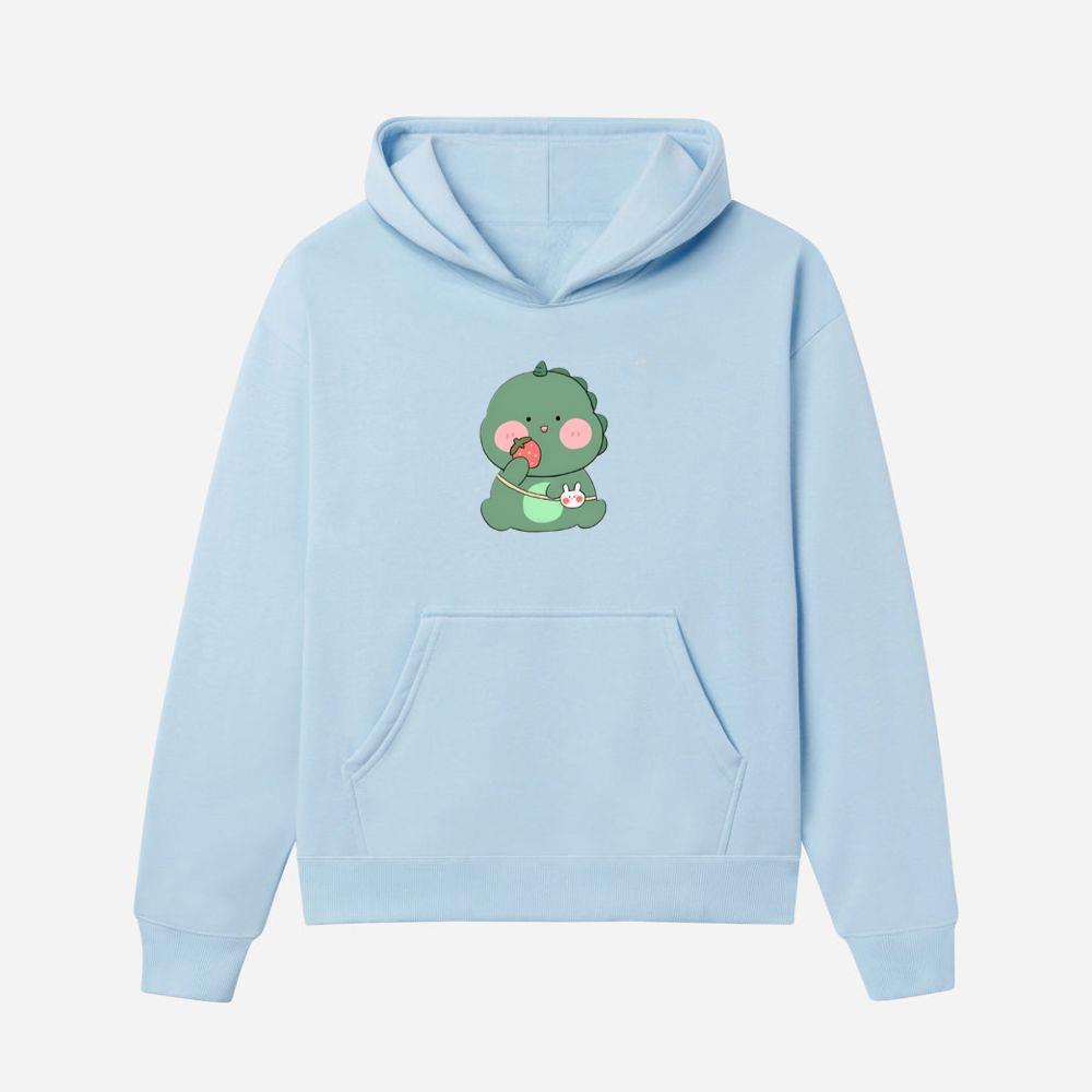Strawberry Dinosaur Hoodies