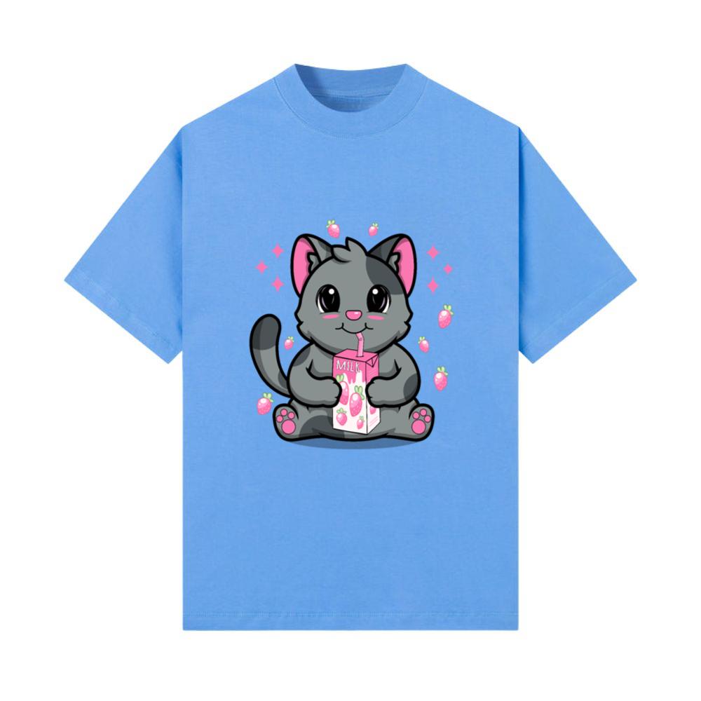 Strawberry Milk Shirt For Women Girls Kawaii Anime T-Shirt