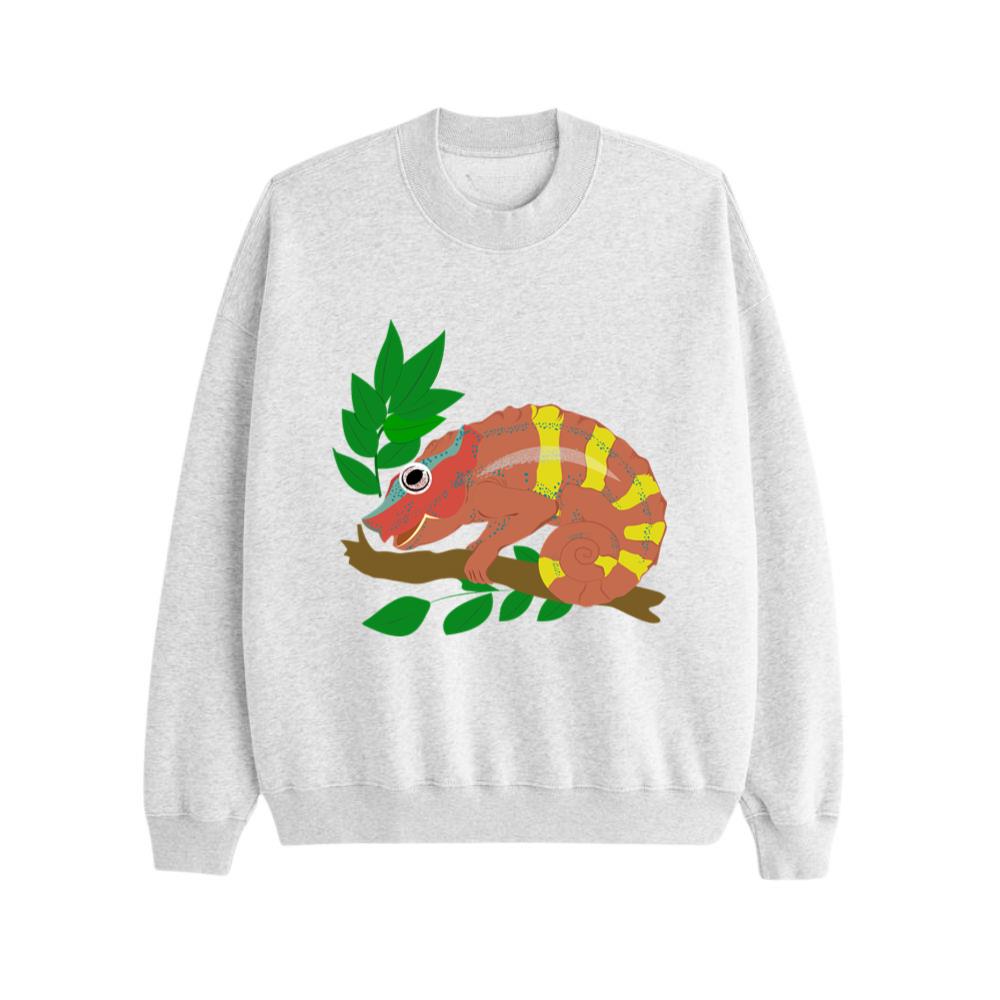 Striped Chameleon On Branch Sweatsrhits