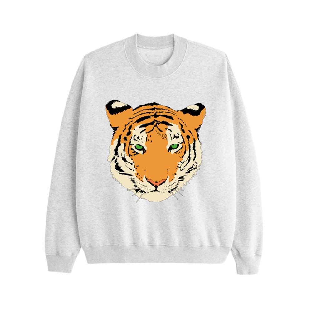 Striped Tiger Head Sweatsrhits