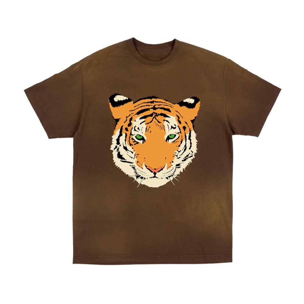 Striped Tiger Head T-Shirts