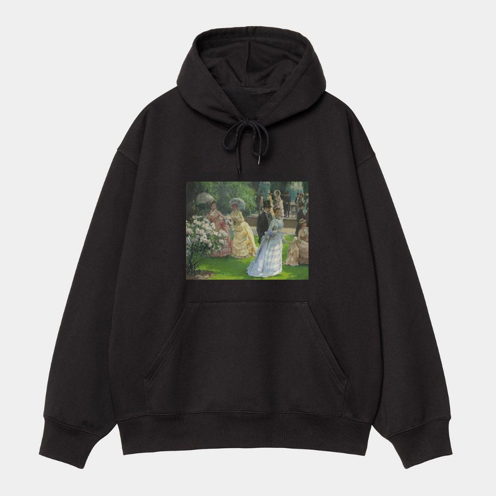 Stroll in the Rose Garden Hoodie