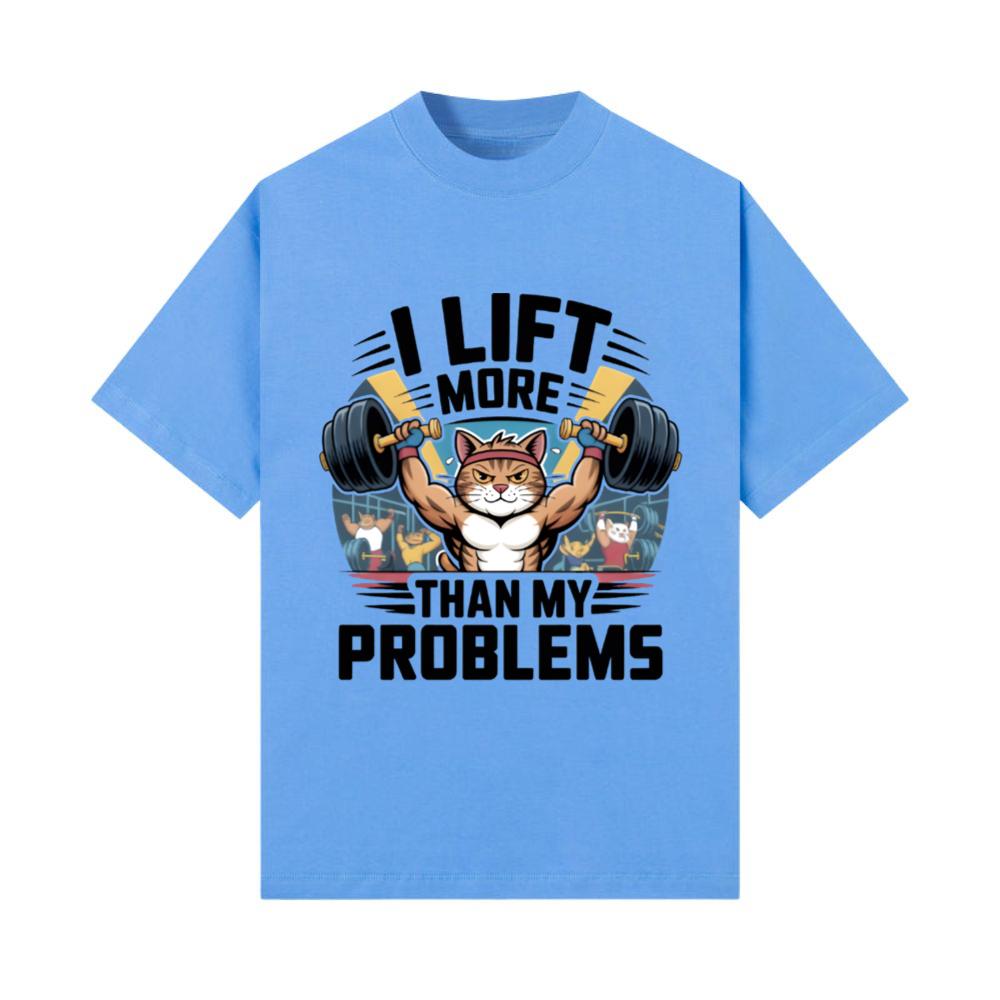 Strong Cat Gym Motivational Fitness T-Shirt T-Shirt