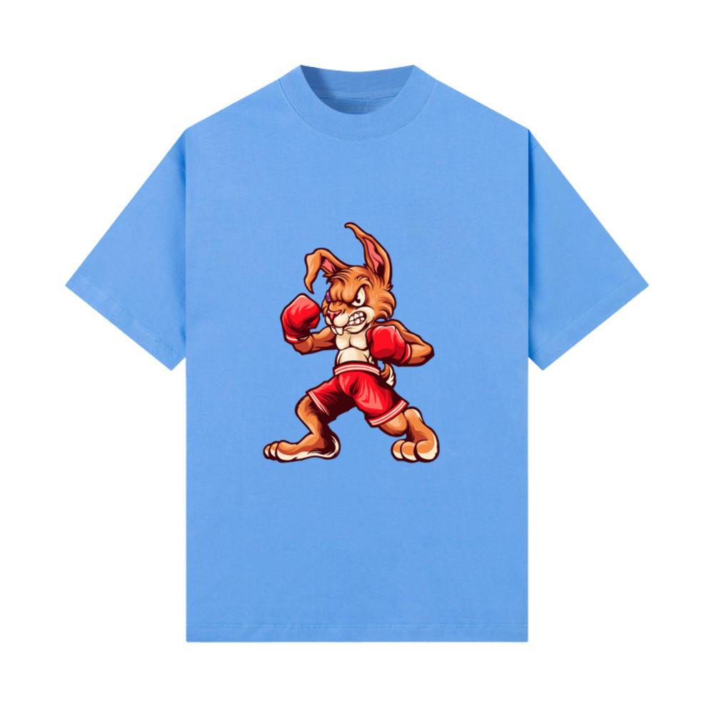 Strong rabbit wear boxing gloves boxing animals T-Shirt