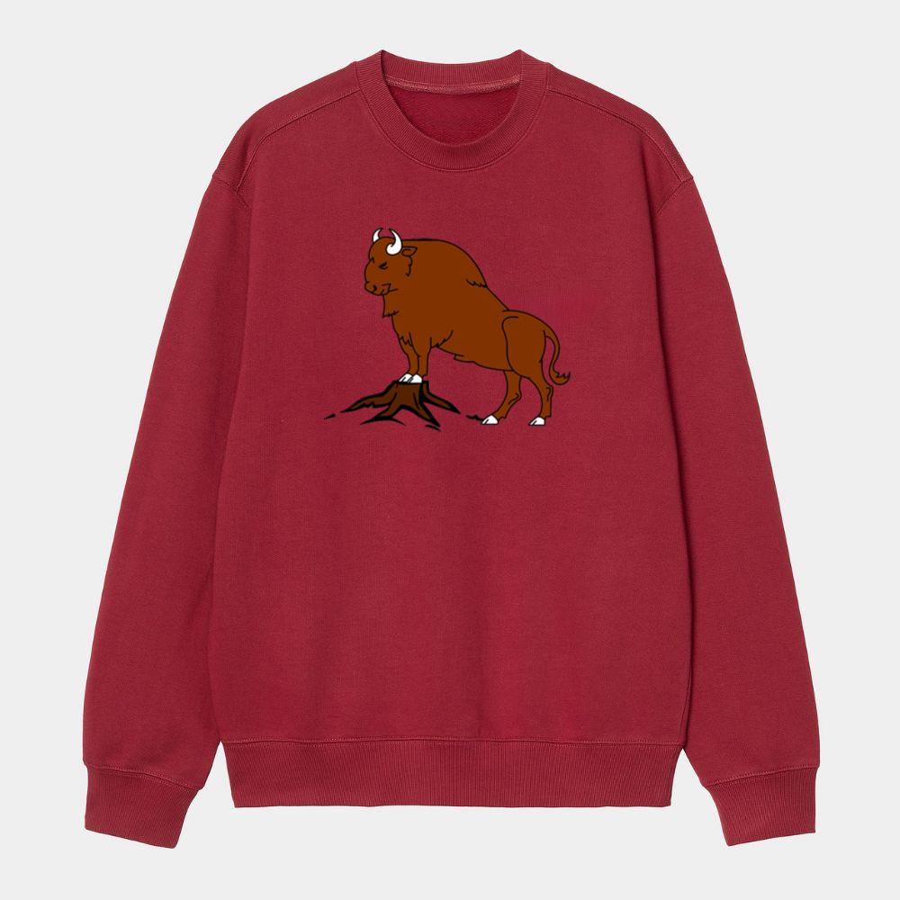 Strong Standing Bison Sweatshirt