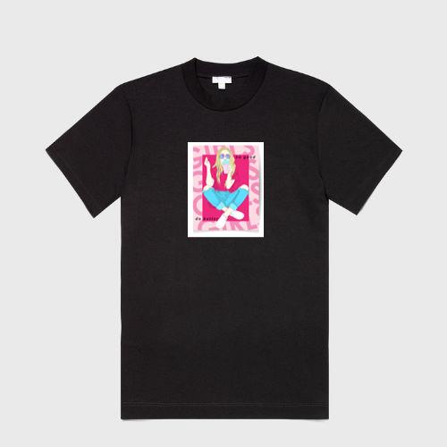 Suggesting 'Be Good' and 'Do Better' in a Softly Saturated Scene of Stylish Solitude T-Shirts