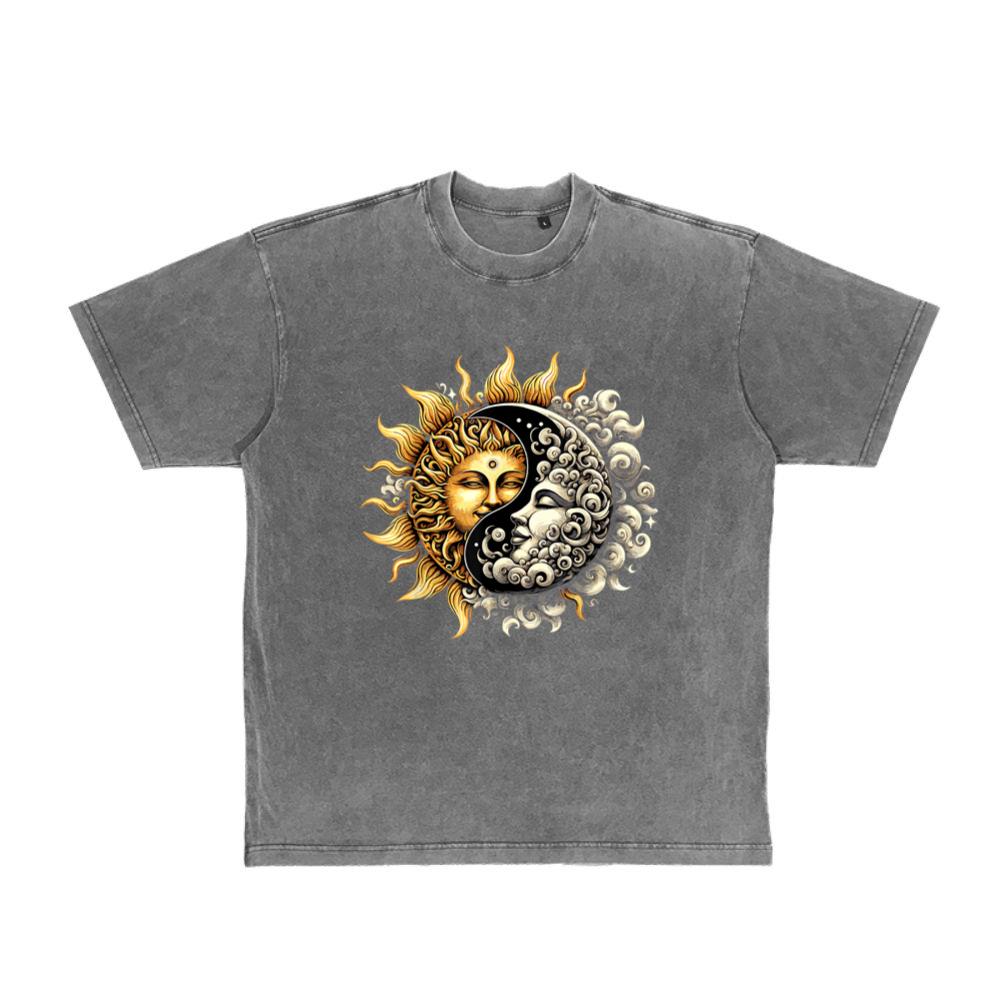 Sun and Moon Yin Yang T-Shirt 