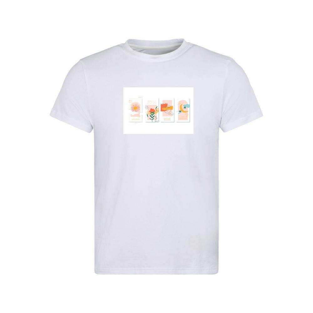 Sun, Flower, Face, Moon Quotes T-Shirts