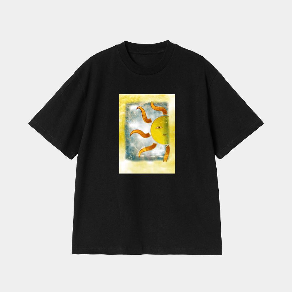 Sun with Human Face and Rays T-Shirt