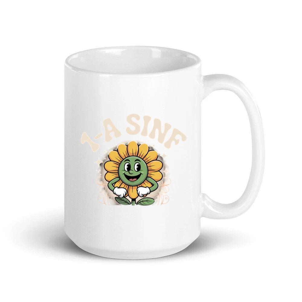 Sunflower Life Is Good Retro Design for Nature and Sunshine Lovers Mug