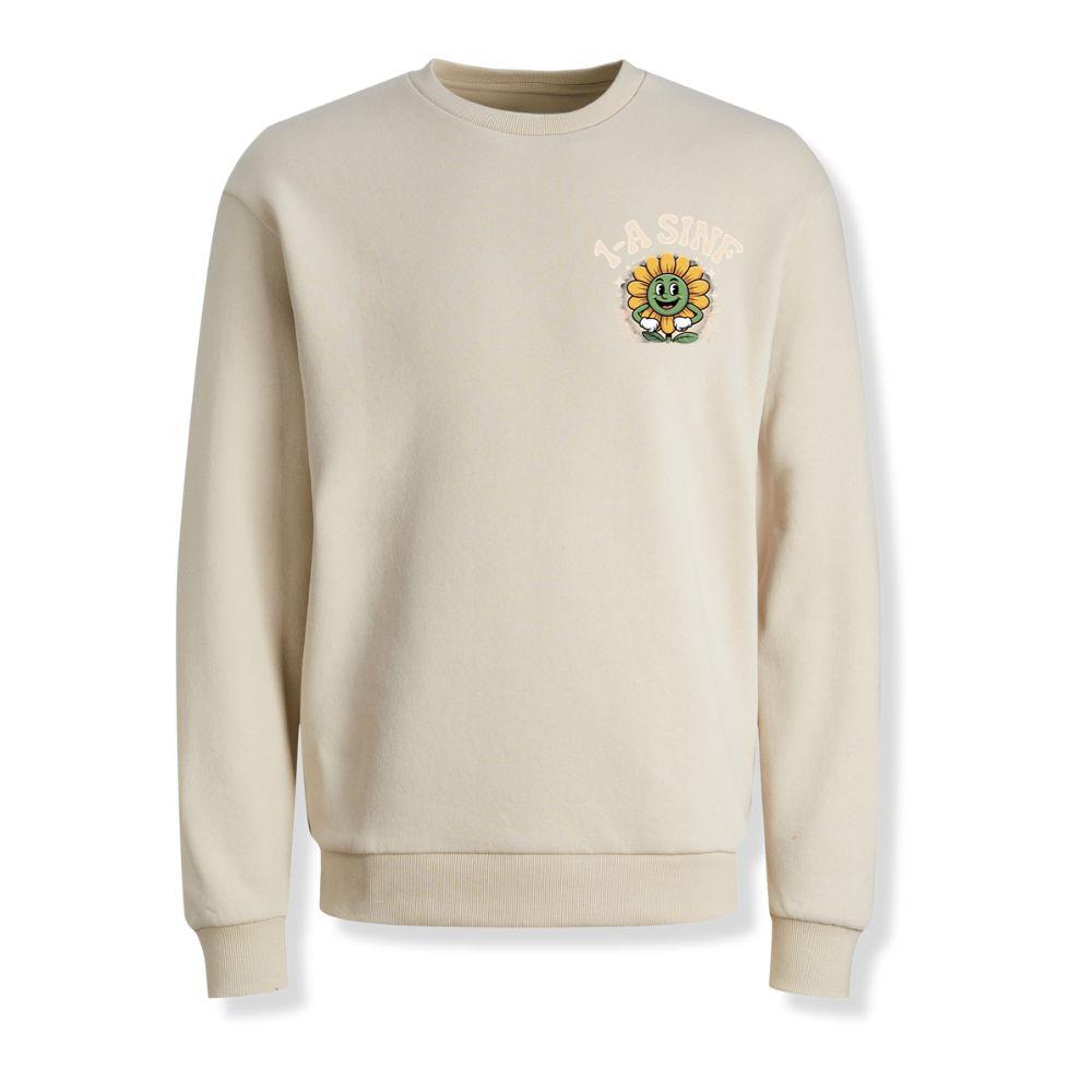 Sunflower Life Is Good Retro Design for Nature and Sunshine Lovers Sweatshirts - Image 3