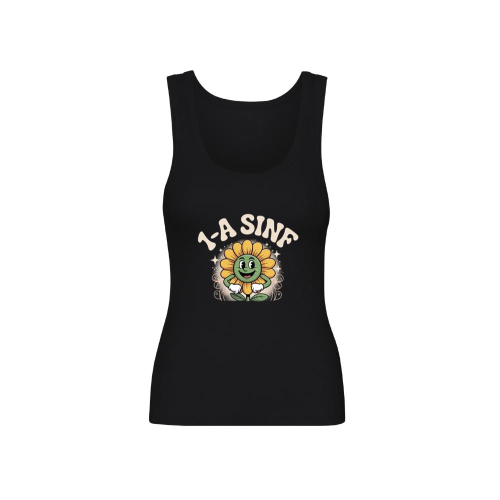 Sunflower Life Is Good Retro Design for Nature and Sunshine Lovers TankTop 