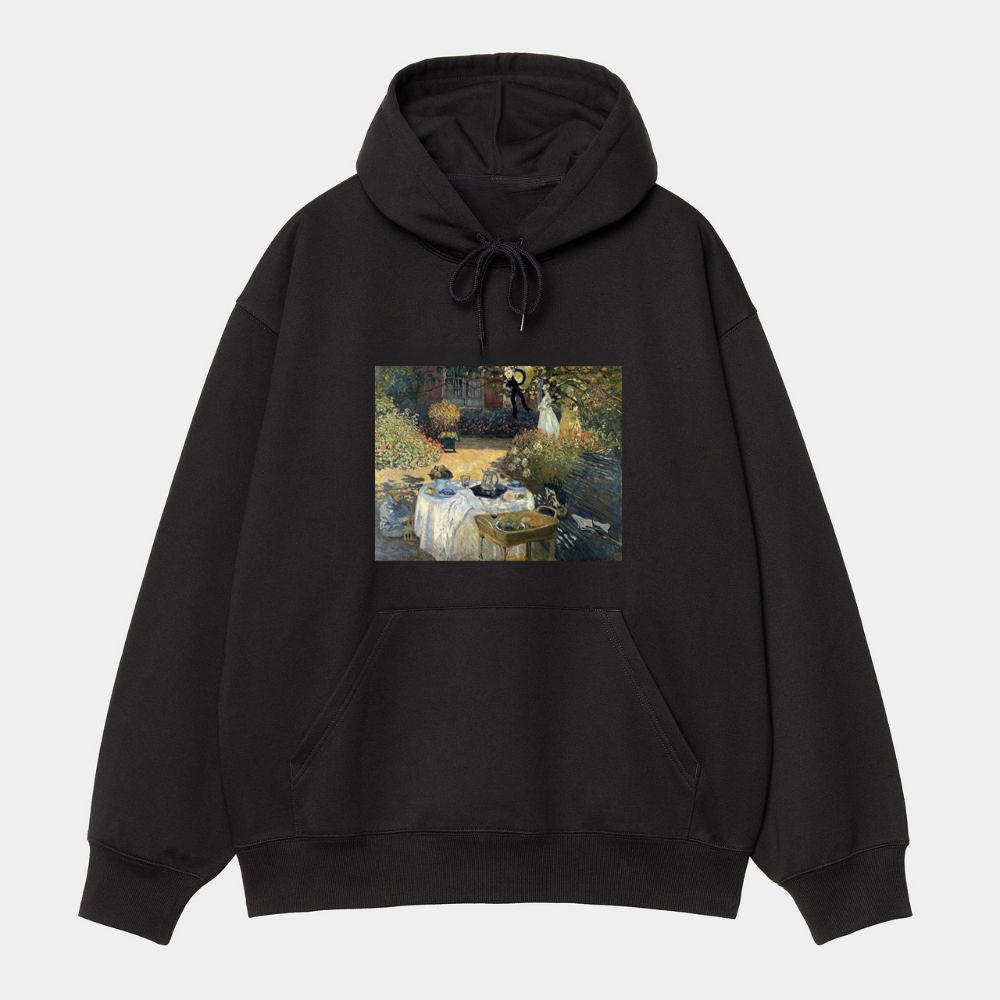 Sunlight and Shadows in the Garden Hoodie